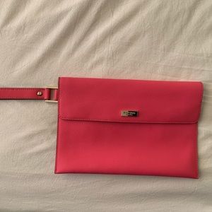 KATE SPADE Pink Wrist Clutch